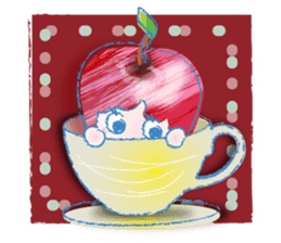 Currant- chan Sticker feat."HIME-RINGO" sticker #9565974