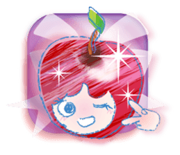 Currant- chan Sticker feat."HIME-RINGO" sticker #9565975