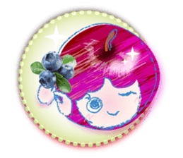 Currant- chan Sticker feat."HIME-RINGO" sticker #9565977