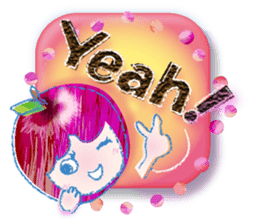 Currant- chan Sticker feat."HIME-RINGO" sticker #9565983