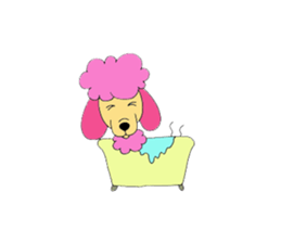 It is sometimes used loved  " POODLEN " sticker #9566498