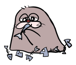 Good luck!! Sea Lion. sticker #9567153