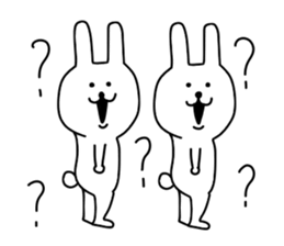 Surreal rabbit3 sticker #9567305