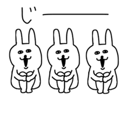 Surreal rabbit3 sticker #9567311
