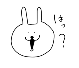 Surreal rabbit3 sticker #9567324