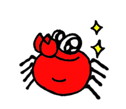 cute crabs No.2 sticker #9567792
