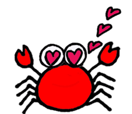 cute crabs No.2 sticker #9567821