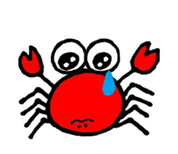 cute crabs No.2 sticker #9567822