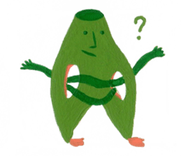 Fluffy and Big grass sticker #9568025