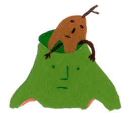 Fluffy and Big grass sticker #9568038