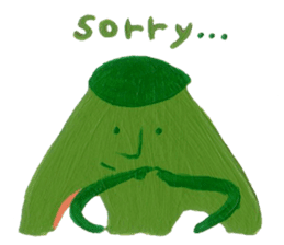 Fluffy and Big grass sticker #9568041