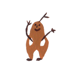 Fluffy and Big grass sticker #9568056