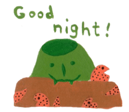 Fluffy and Big grass sticker #9568059