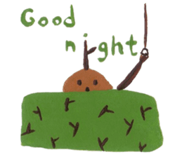 Fluffy and Big grass sticker #9568060