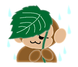 Sticker of 2016 Zodiac boy monkey sticker #9568142