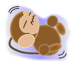 Sticker of 2016 Zodiac boy monkey sticker #9568143