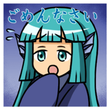 Ayakashi girls [revised edition] sticker #9568693