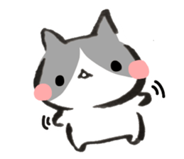 Hi, Hachiware cat2 sticker #9568706