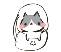 Hi, Hachiware cat2 sticker #9568712