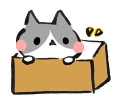 Hi, Hachiware cat2 sticker #9568716