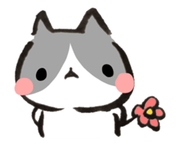 Hi, Hachiware cat2 sticker #9568720