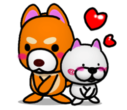 wanko and nyanko sticker #9568907