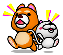 wanko and nyanko sticker #9568908