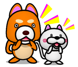 wanko and nyanko sticker #9568909