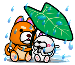wanko and nyanko sticker #9568916