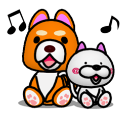 wanko and nyanko sticker #9568918