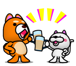wanko and nyanko sticker #9568920