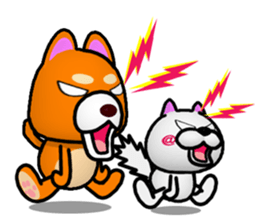 wanko and nyanko sticker #9568923