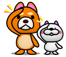 wanko and nyanko sticker #9568938