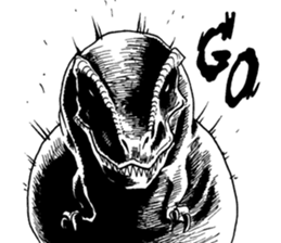 Black & White T-REX sticker #9568979