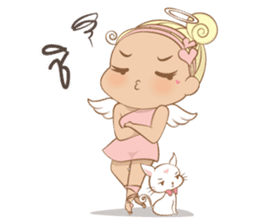 Little Love Angel sticker #9569526