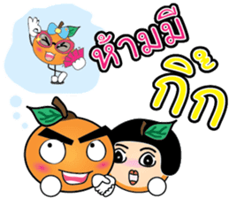 Little Orange Khon Dee (Thai) sticker #9569903
