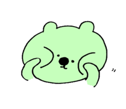 mohikumamochi sticker #9569913