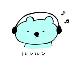 mohikumamochi sticker #9569928