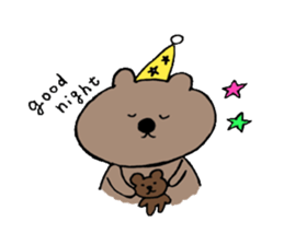 mohikumamochi sticker #9569938