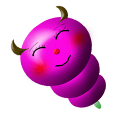 Little Worm sticker #9569957