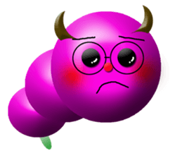 Little Worm sticker #9569973