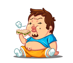 Diet of Ndut sticker #9569985