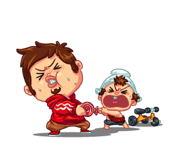 Diet of Ndut sticker #9569987