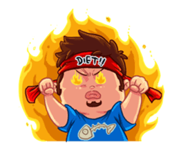 Diet of Ndut sticker #9569988