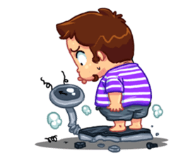 Diet of Ndut sticker #9570005