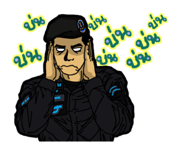 Black Warrior sticker #9570406