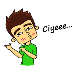 Si Togar Anak Medan sticker #9570954