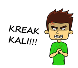 Si Togar Anak Medan sticker #9570963