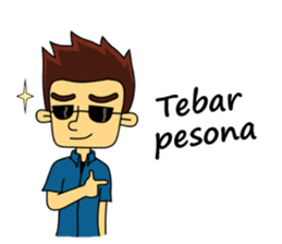 Si Togar Anak Medan sticker #9570981
