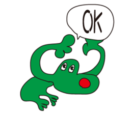 Strange animal stickers sticker #9571144